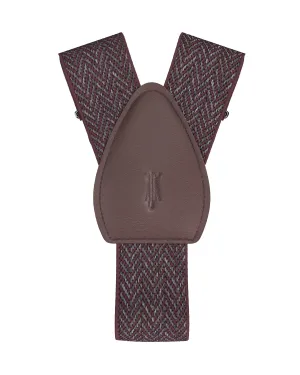 Amsterdam Maroon Shirttail Garters
