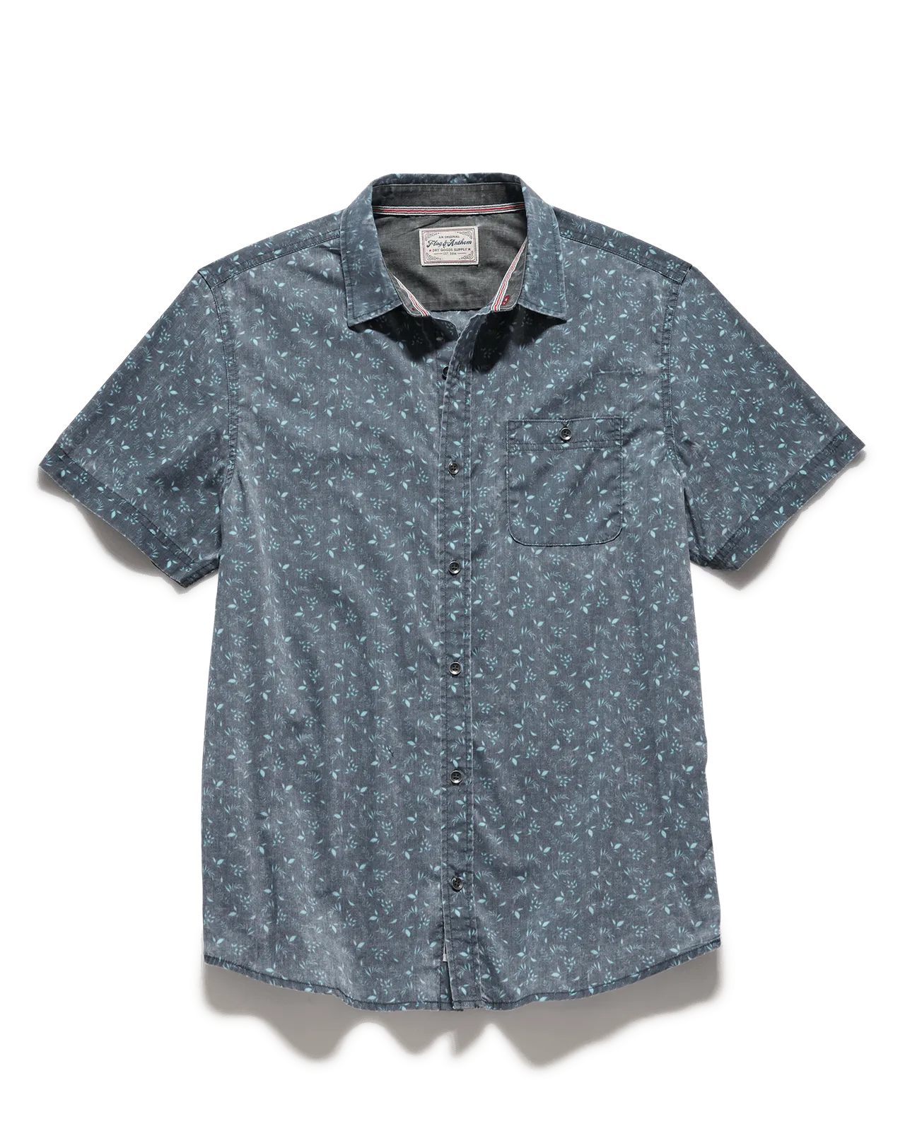 ASHLAND LEAF PRINT VINTAGE SOFT SHIRT