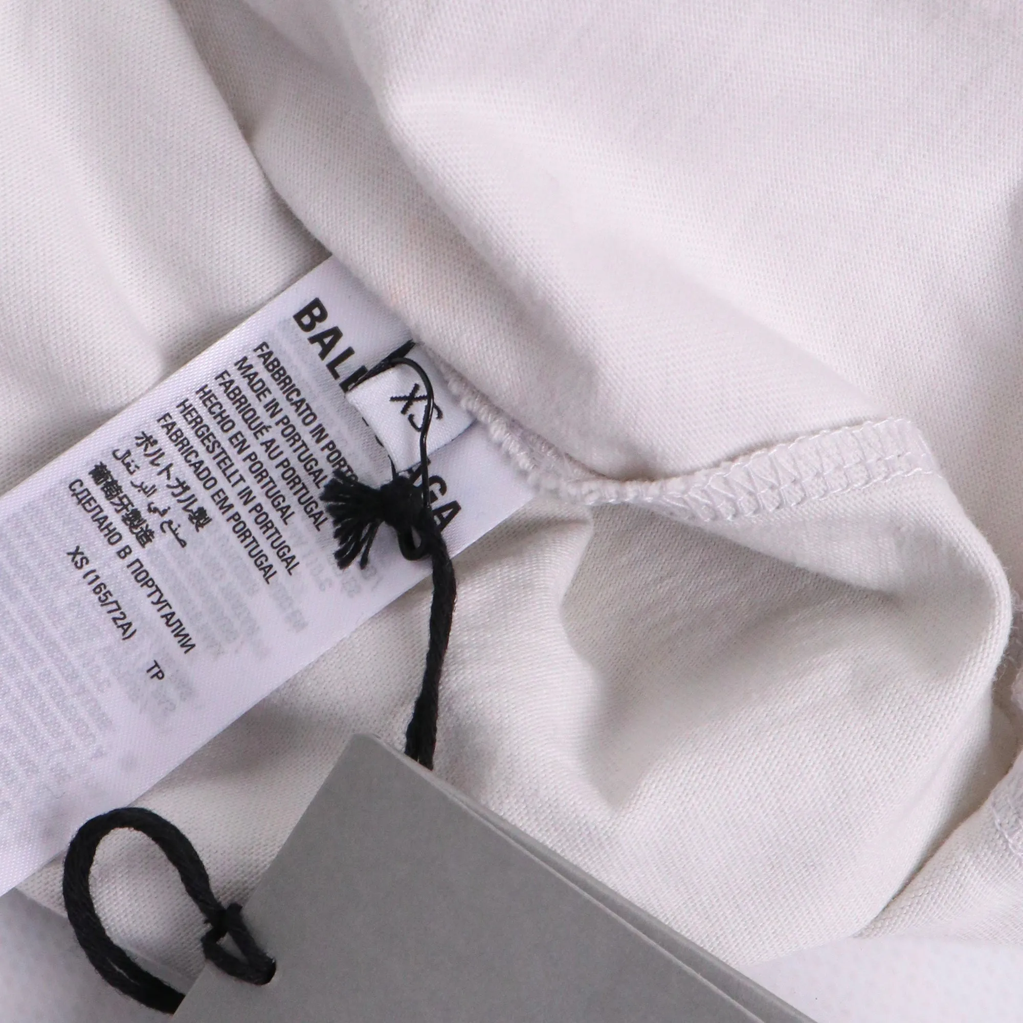 BALENCIAGA - Tee-shirt Minimalist Balenciaga en coton blanc (XS)