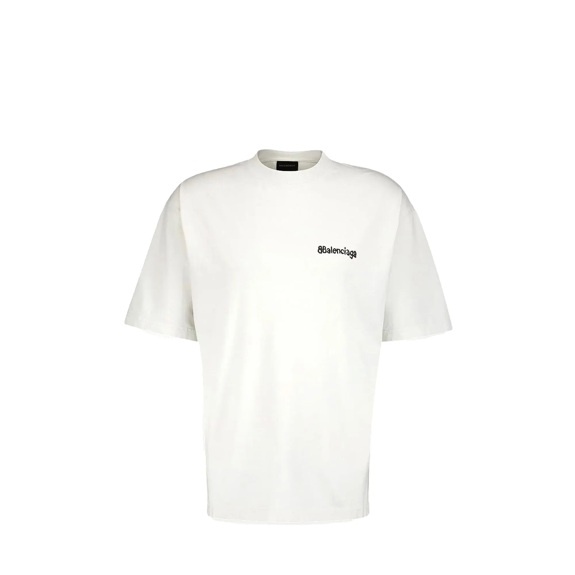 BALENCIAGA - Tee-shirt Minimalist Balenciaga en coton blanc (XS)