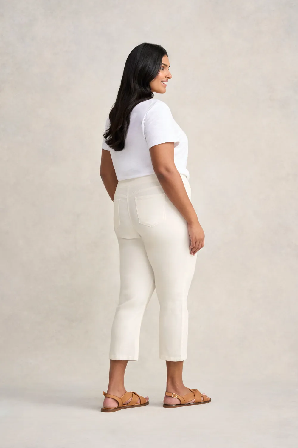 Bengajean® 7/8 Straight Leg - Cream
