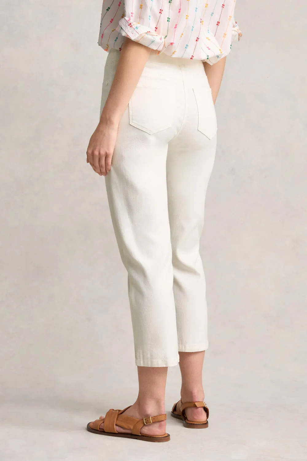 Bengajean® 7/8 Straight Leg - Cream