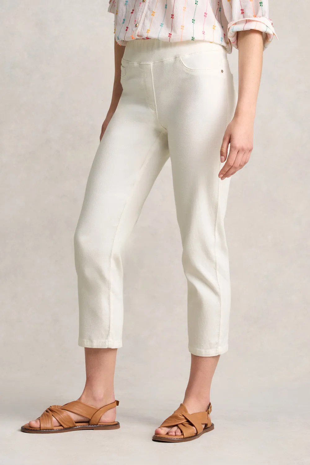 Bengajean® 7/8 Straight Leg - Cream
