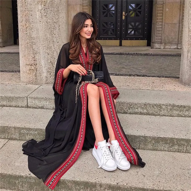 Bohemian Flare Sleeve Swimsuit Cover Up