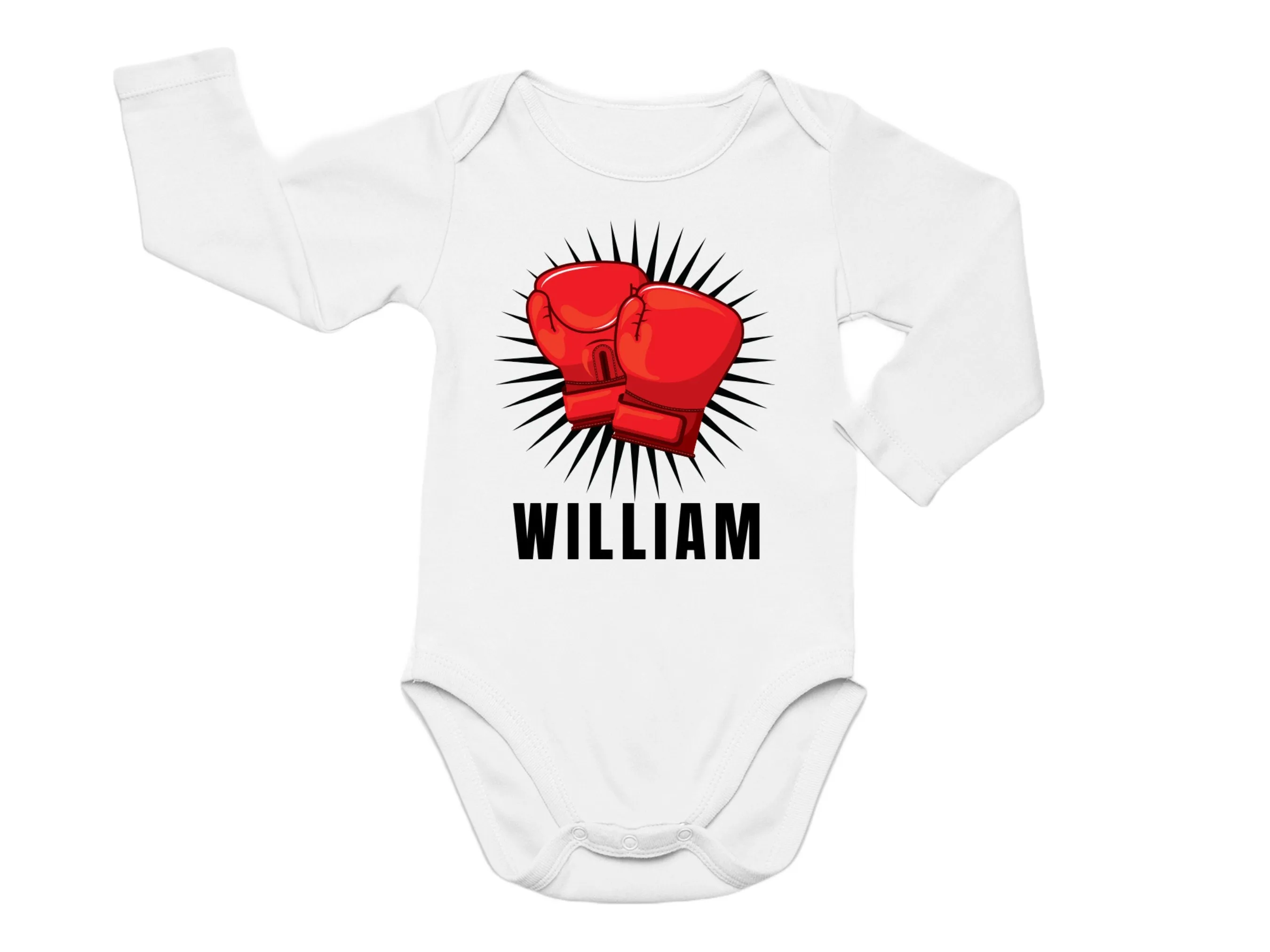 Boys Custom Boxing Sports Shirt Gift - Personalized Sports T-Shirt