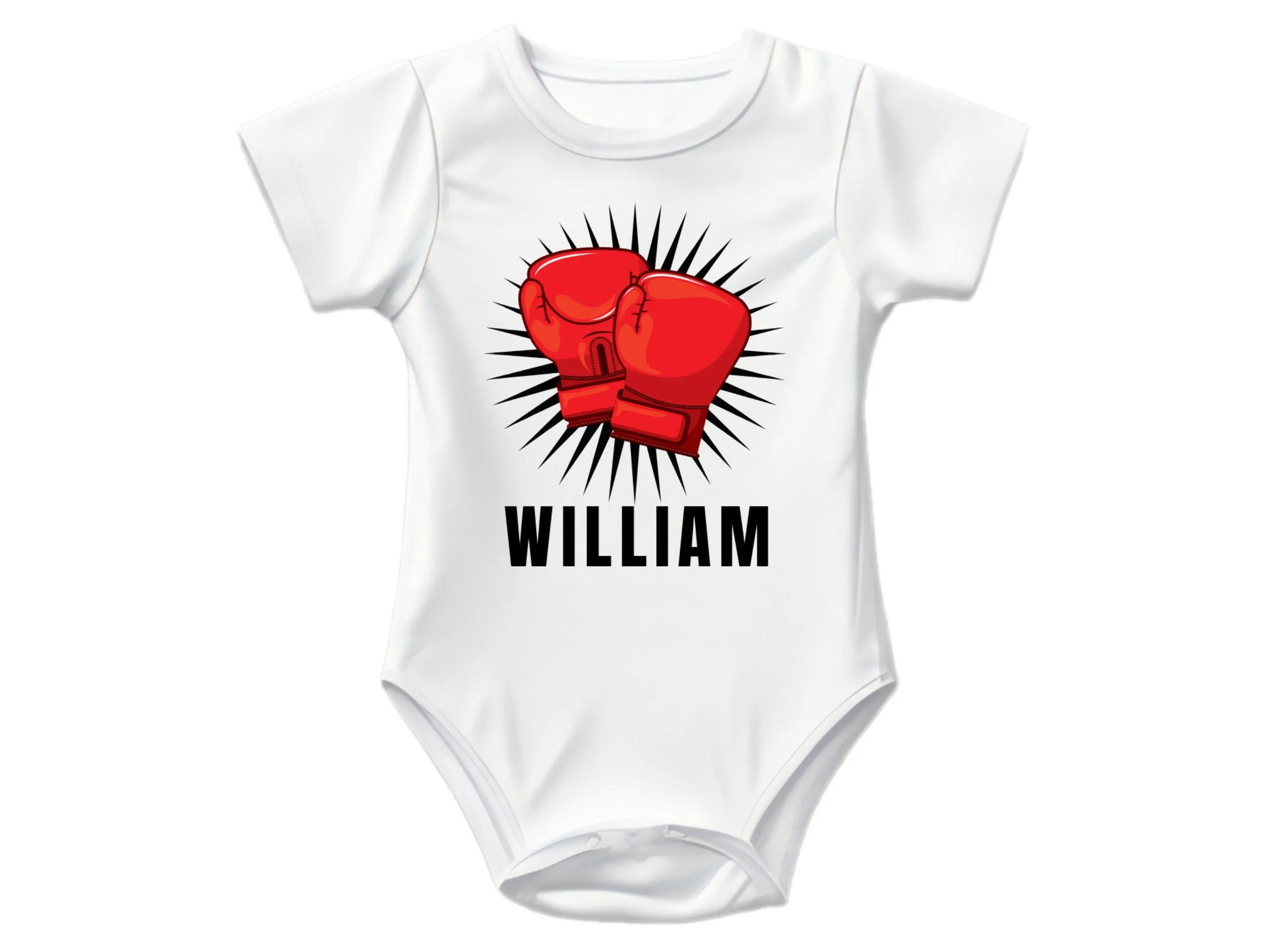 Boys Custom Boxing Sports Shirt Gift - Personalized Sports T-Shirt