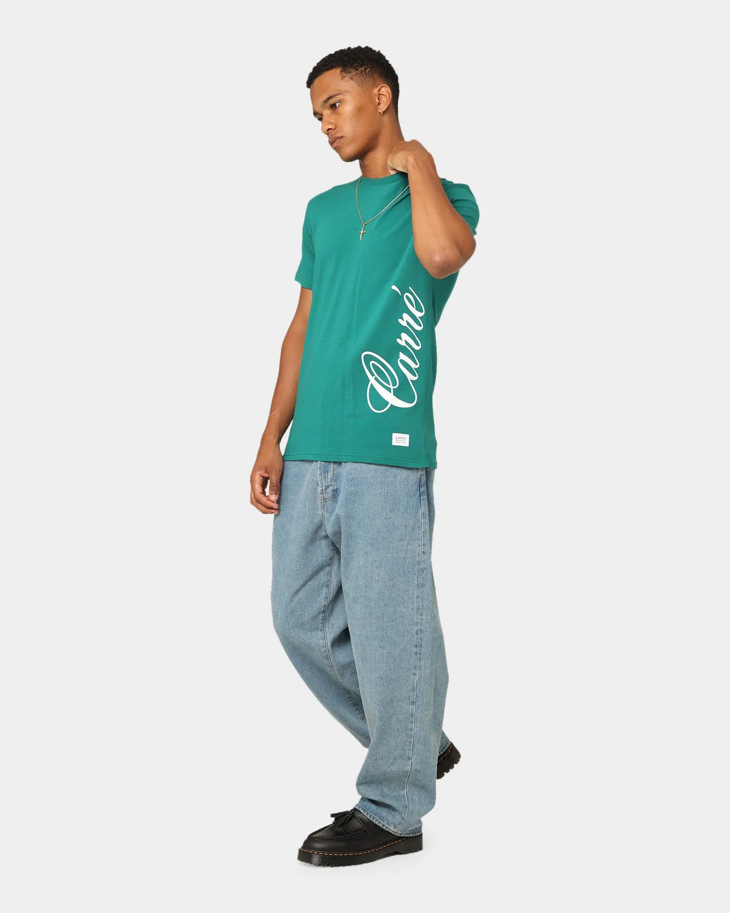 Carré Staple T-Shirt Deep Teal