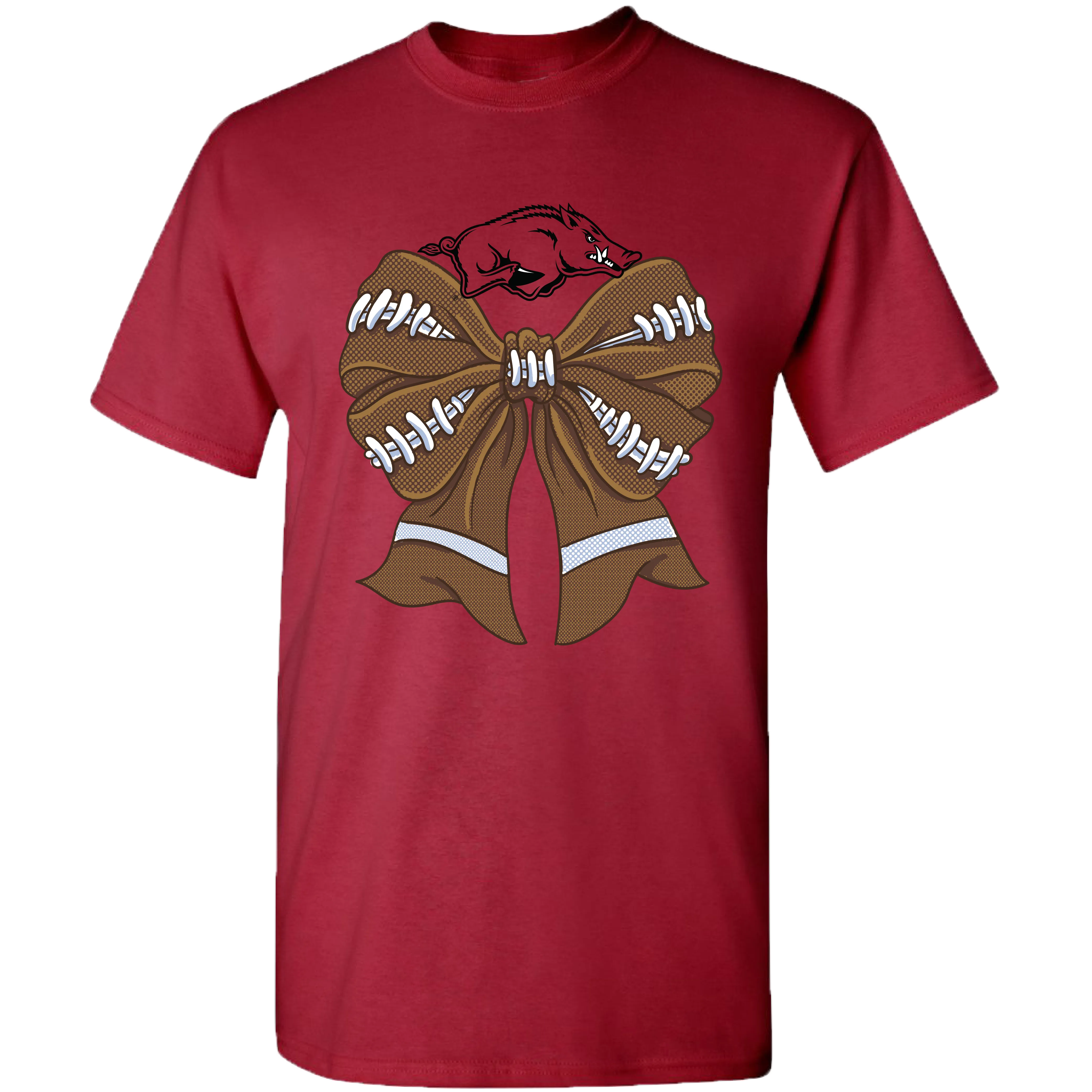 COLLEGE- AR - 4 - AR FOOTBALL BOW - CARDINAL