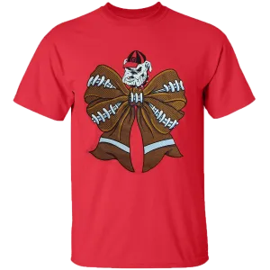COLLEGE- GEORGIA - 4 - GEORGIA FOOTBALL BOW - RED