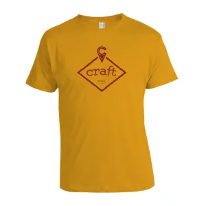 Craft Kendama T-Shirt - Gold - Small