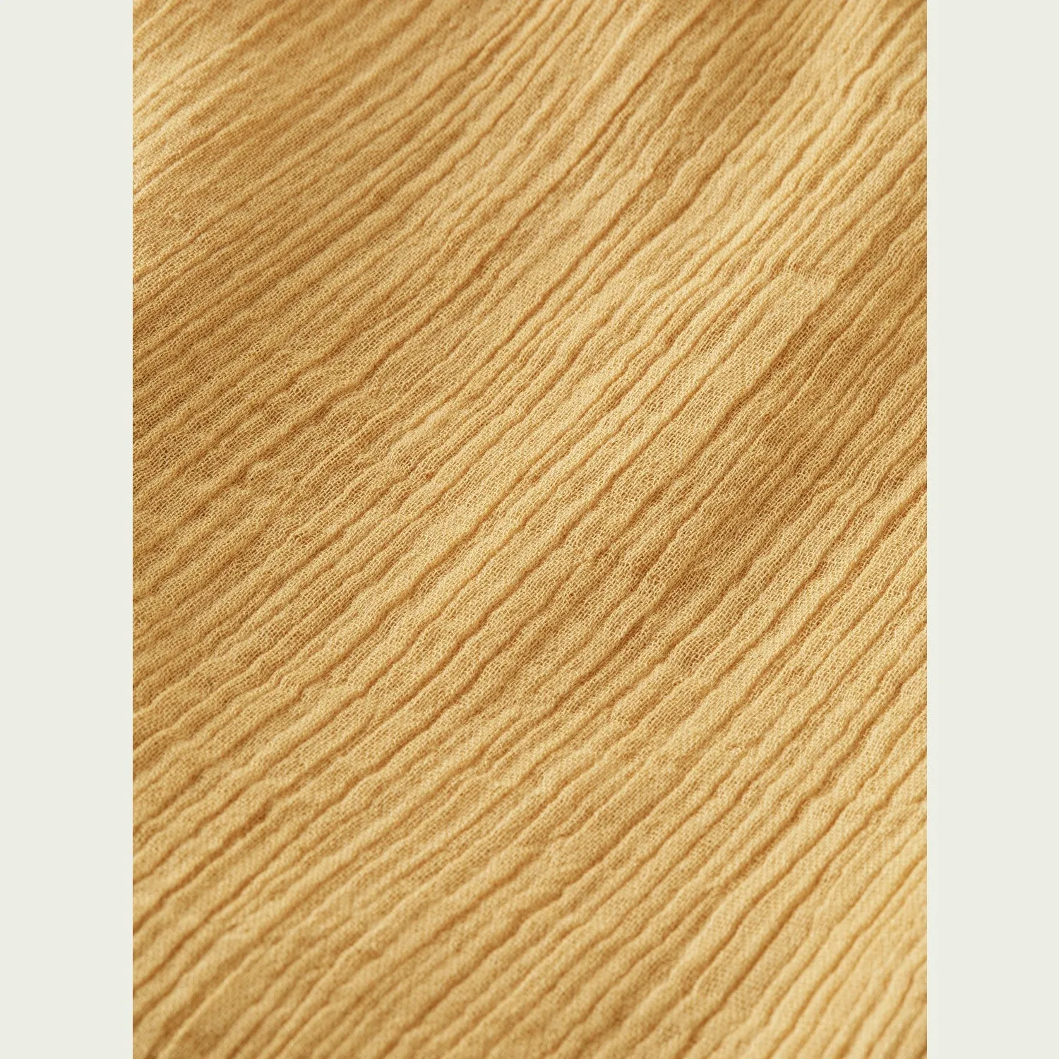Crepe Organic Cotton Tank Top (Straw)