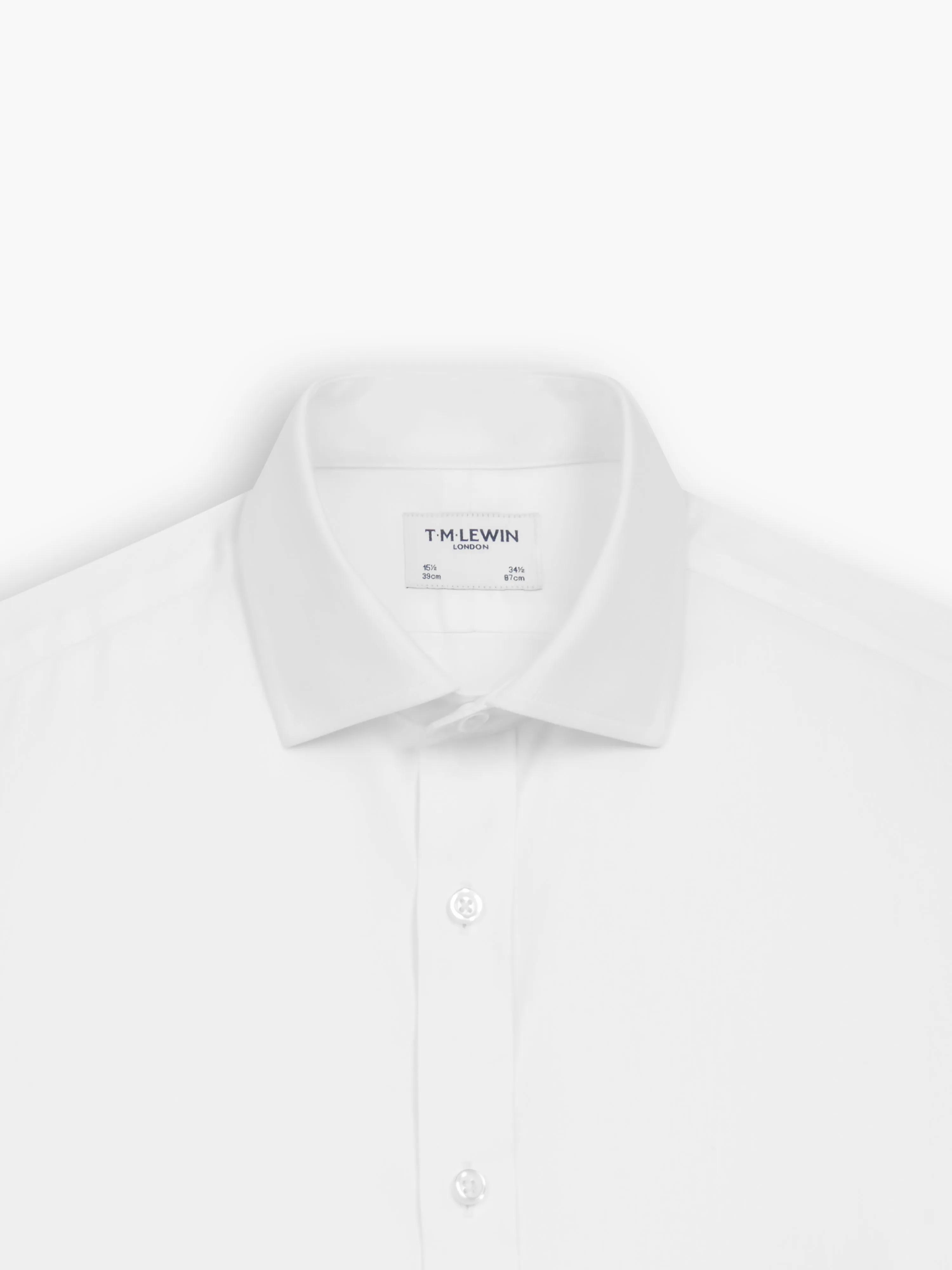Cutaway Collar Non-Iron Twill