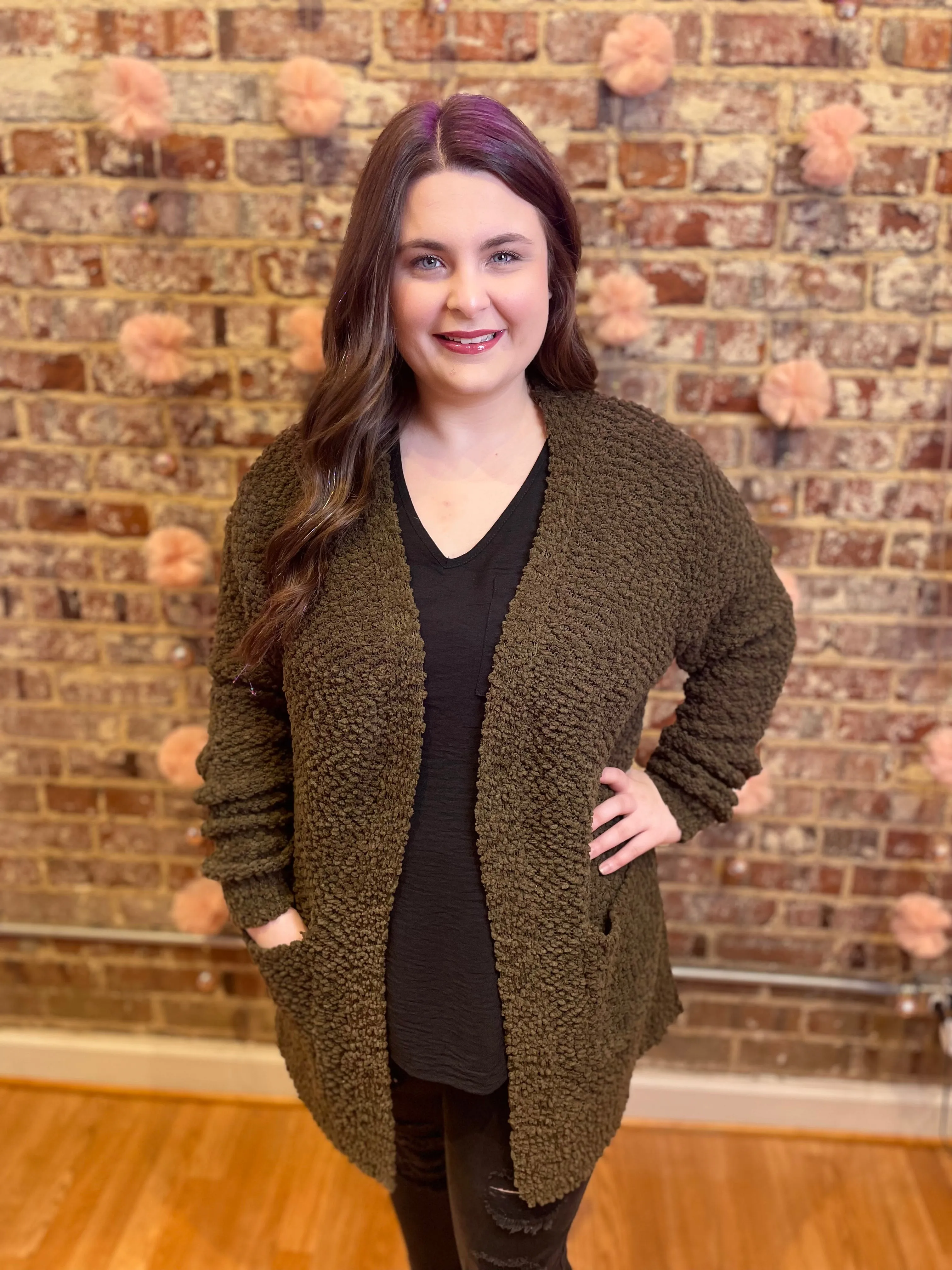 Delilah Popcorn Cardigan