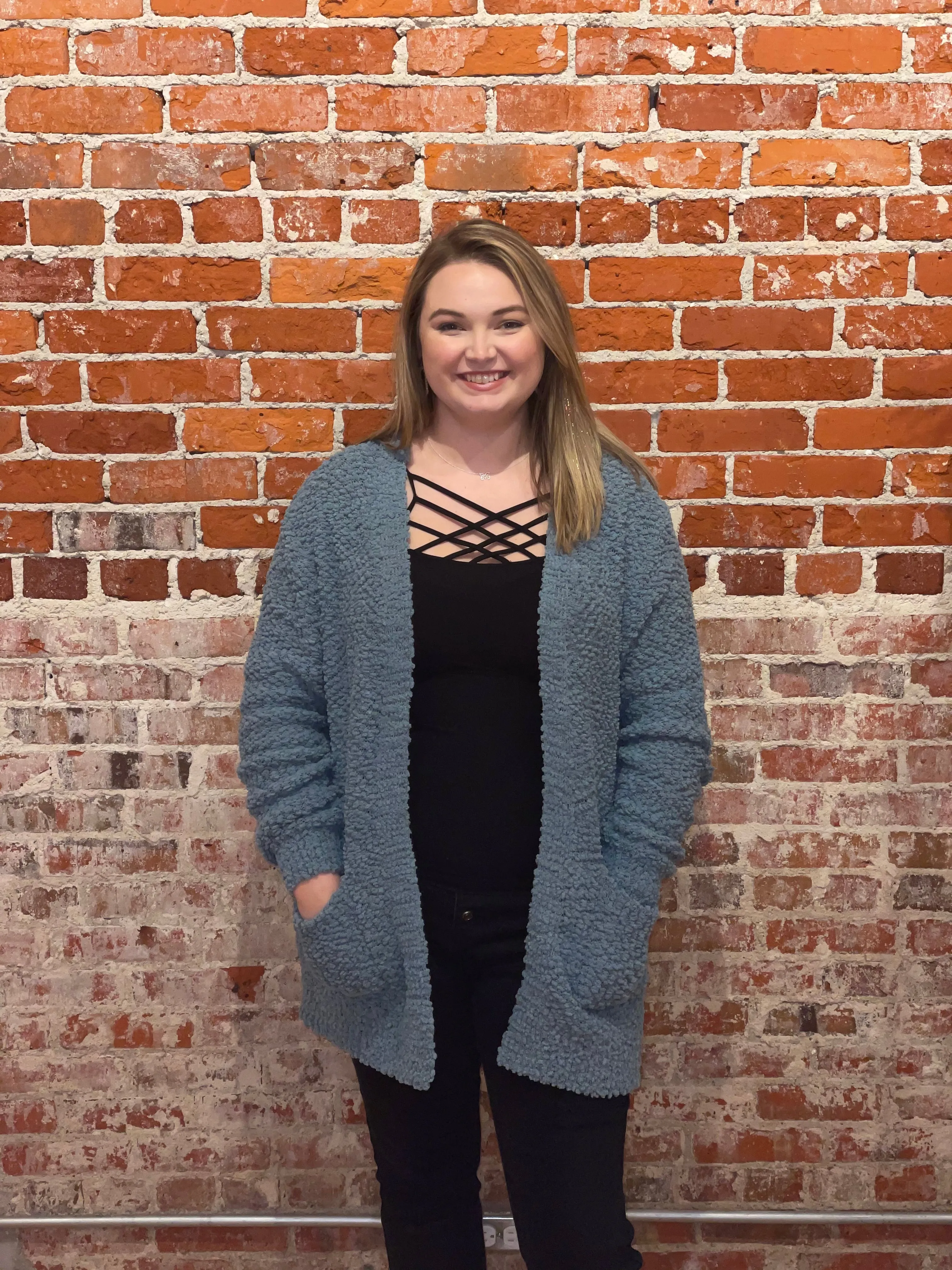 Delilah Popcorn Cardigan