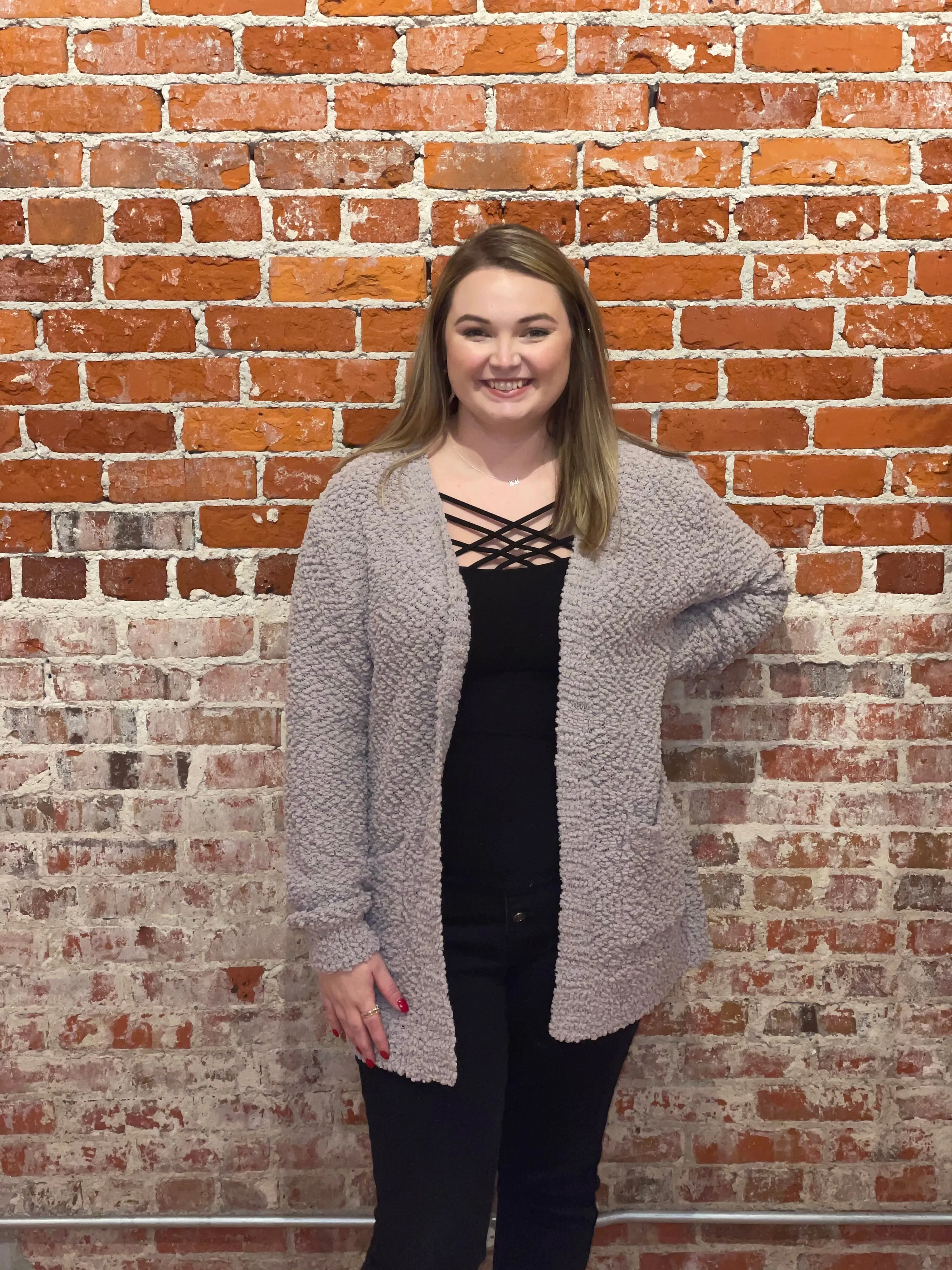 Delilah Popcorn Cardigan