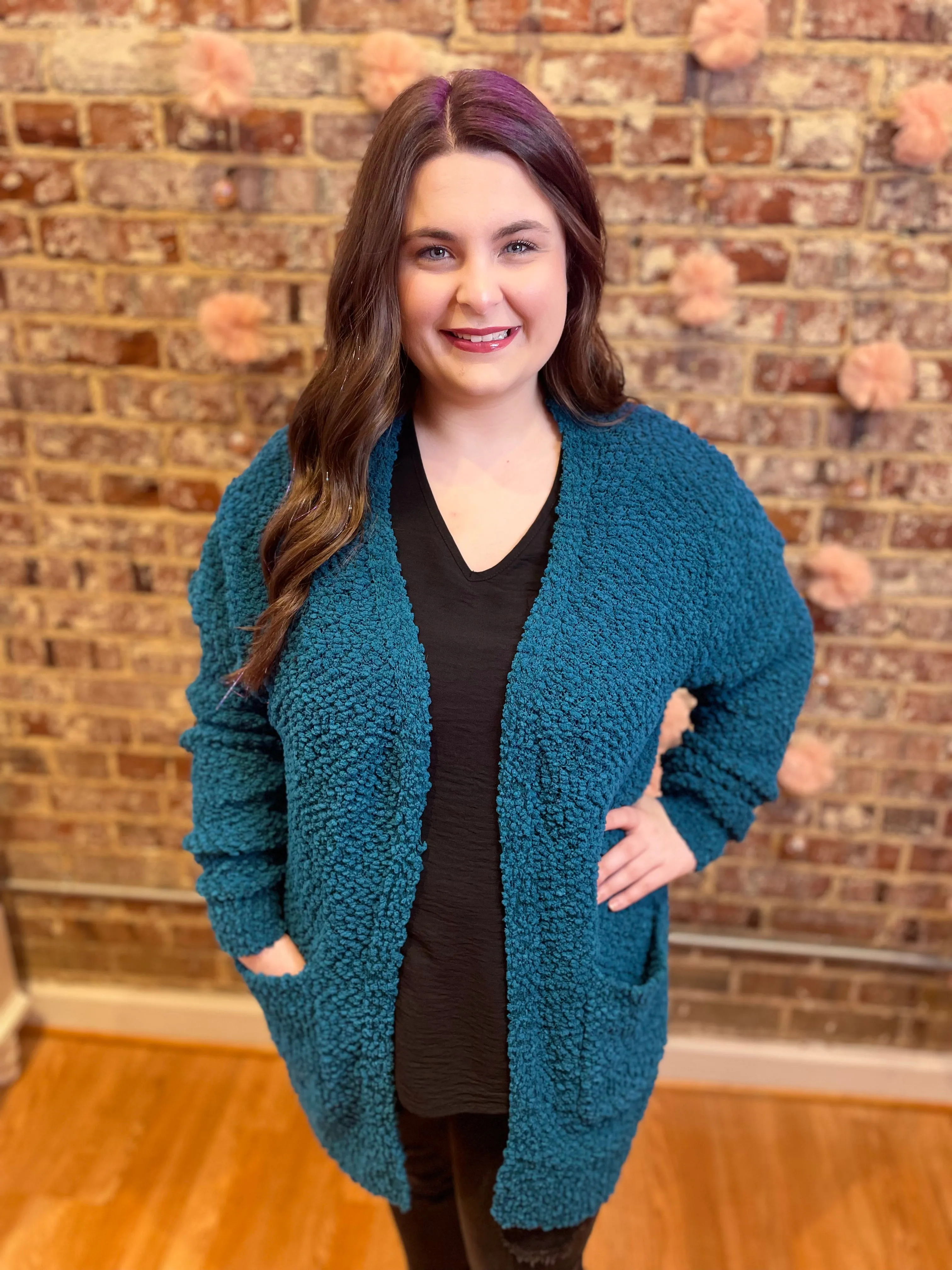 Delilah Popcorn Cardigan