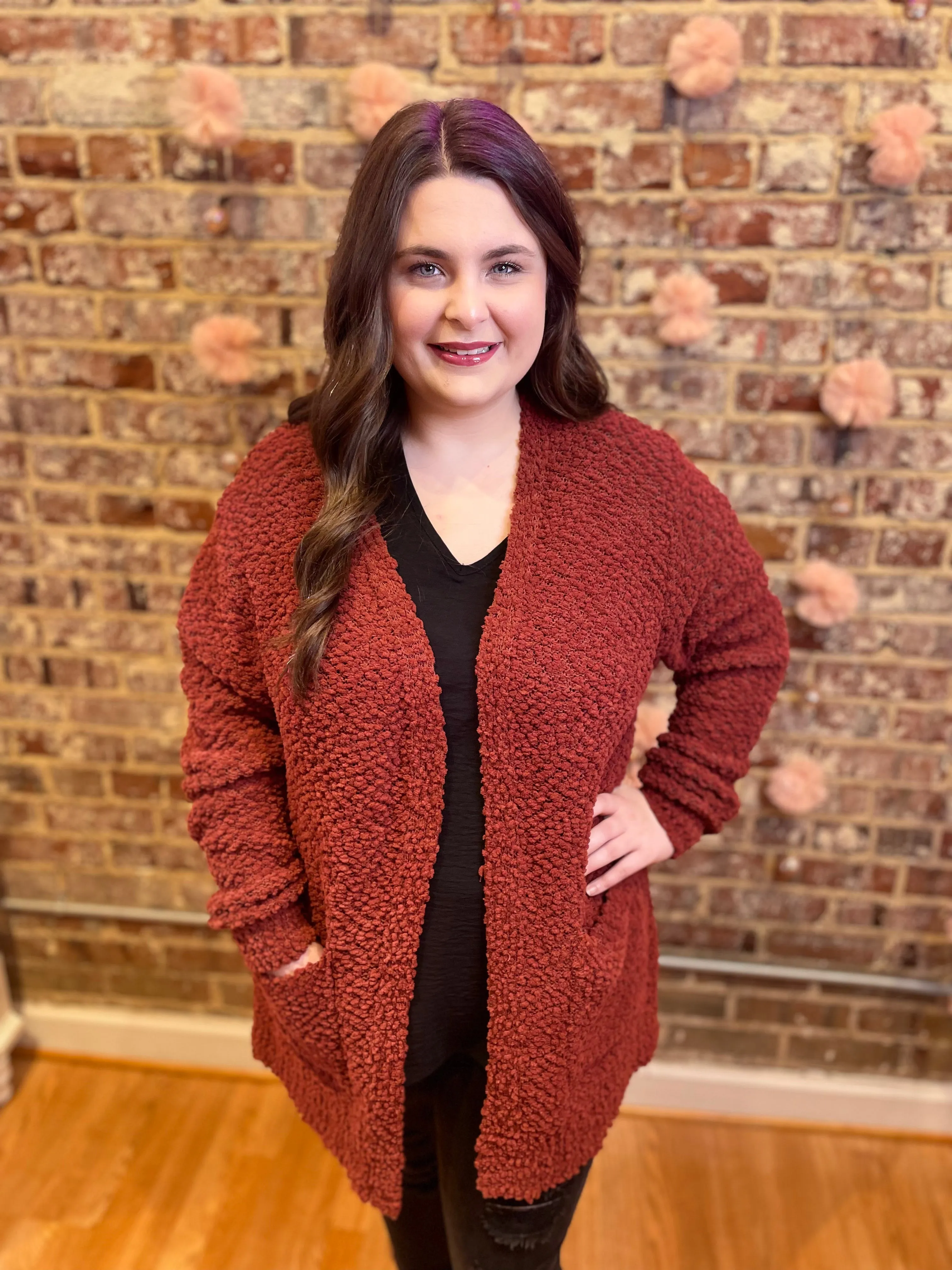 Delilah Popcorn Cardigan