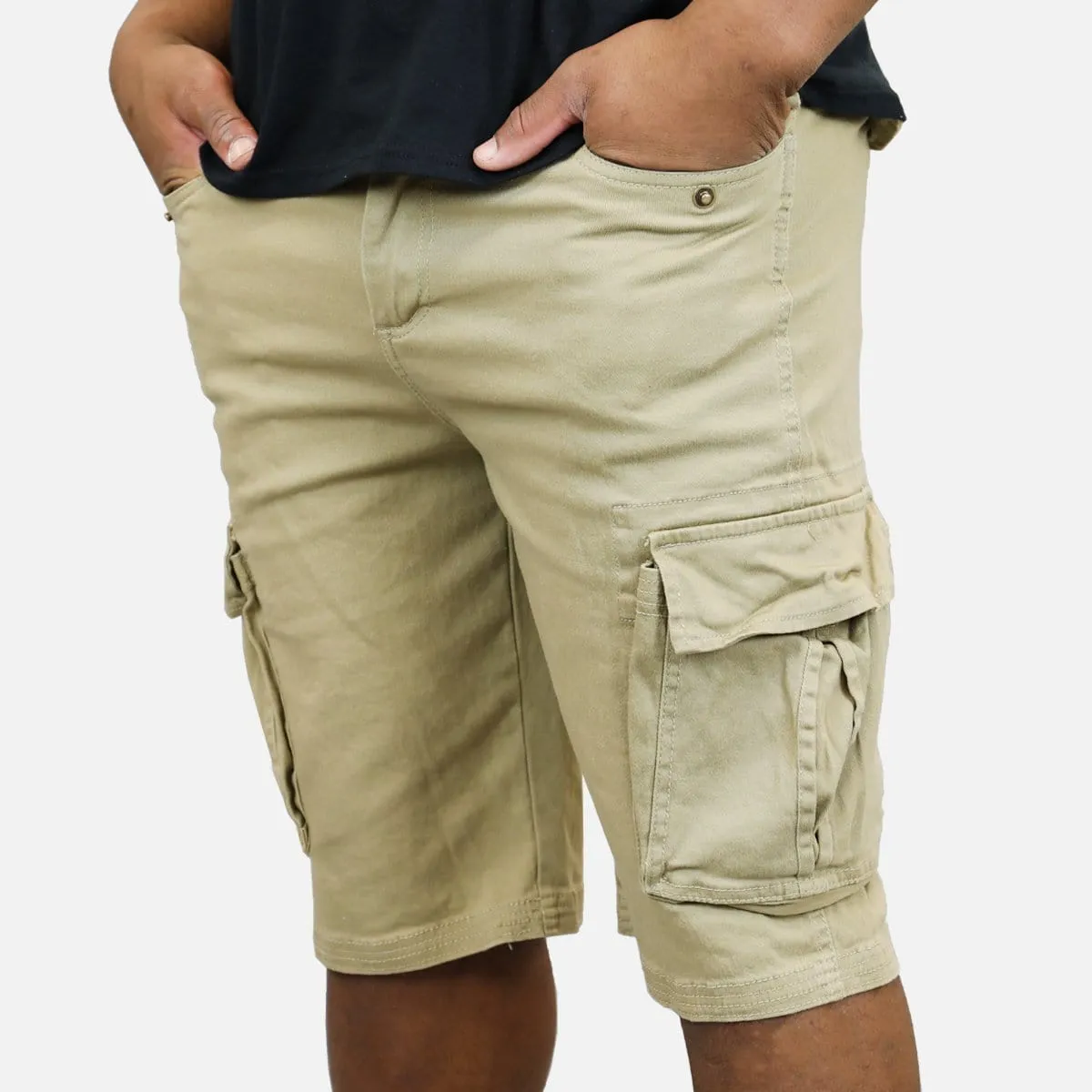DH Essentials BASIC V2 TWILL CARGO SHORTS