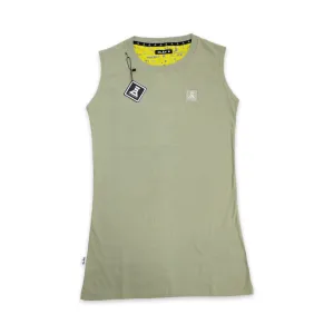 DLAB Women's Short Shirt Dress Verde Hoja