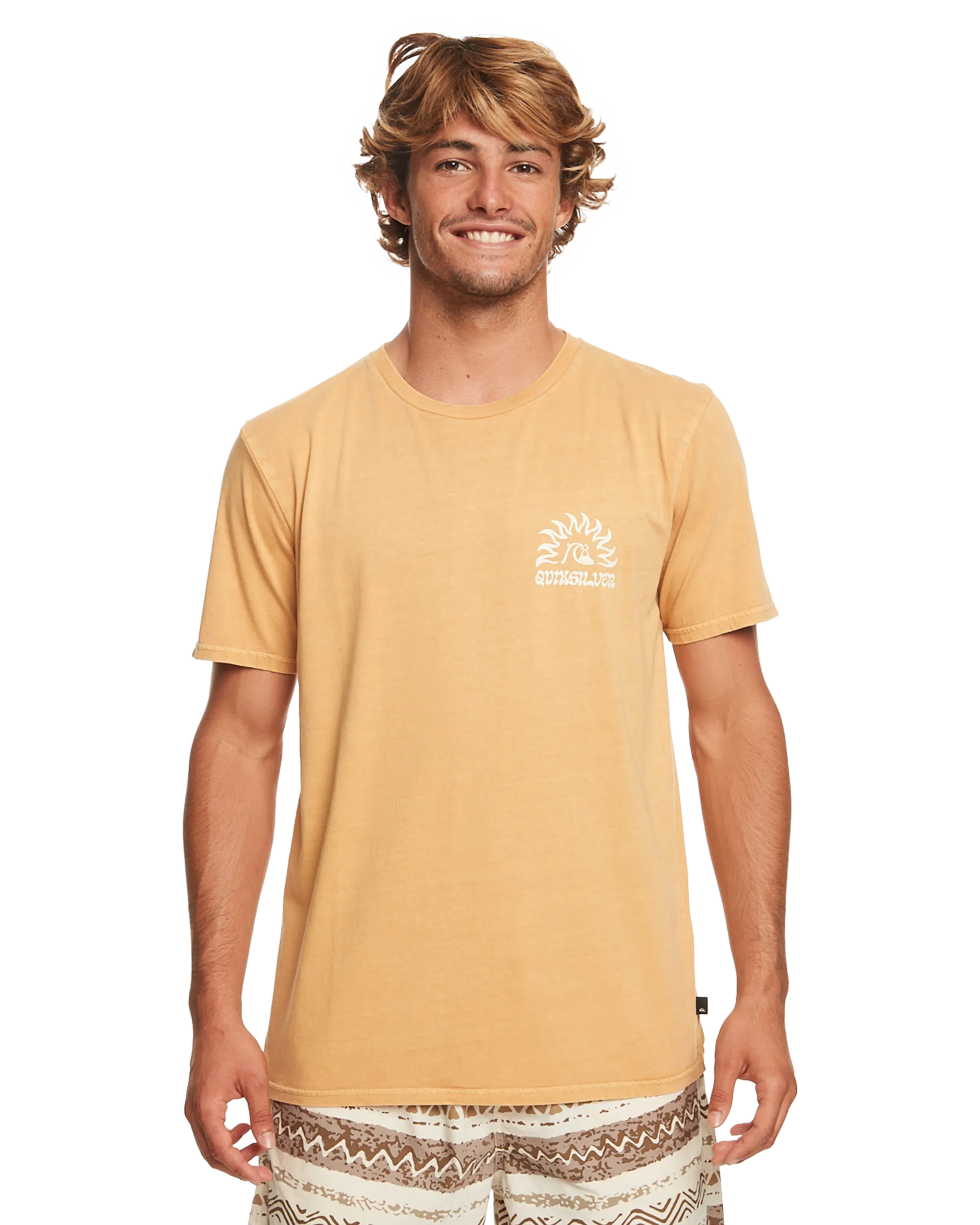 Earthy Type T-Shirt in Mustard