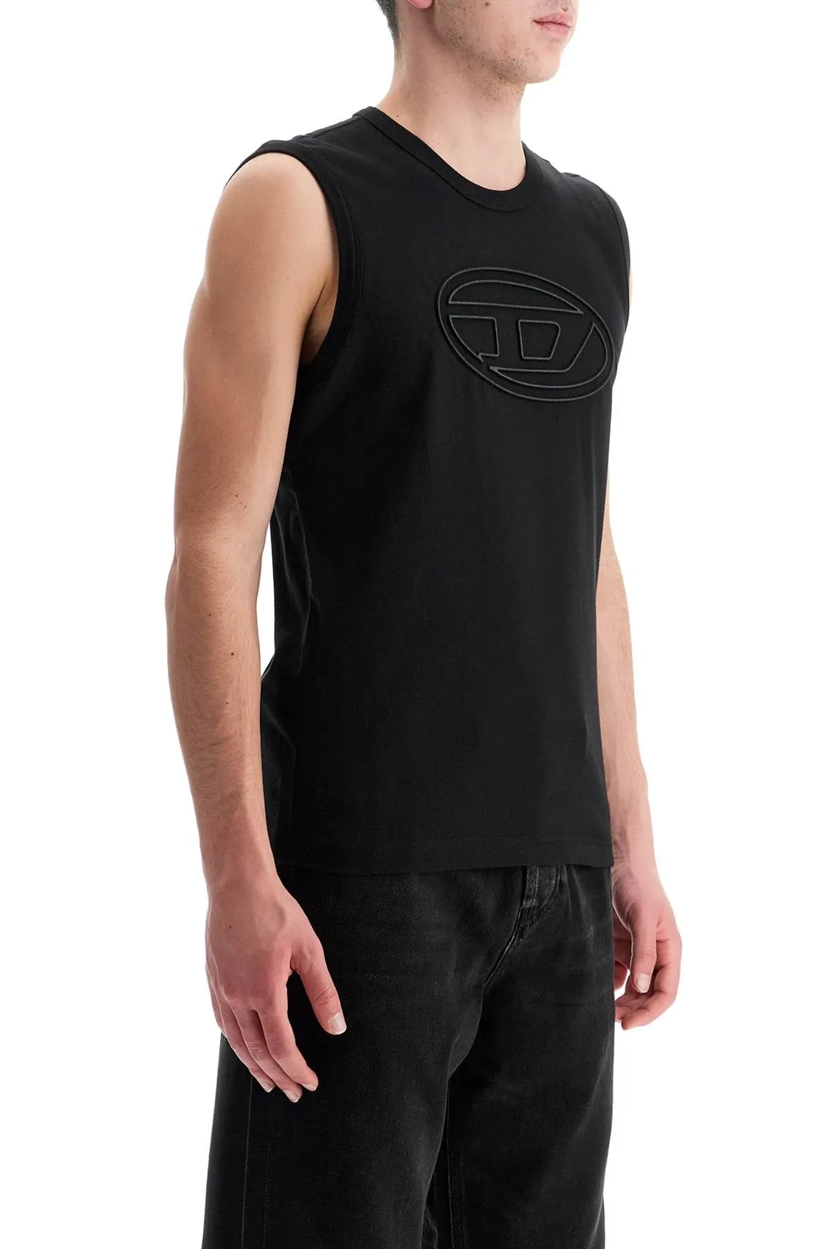 Embossed Jersey Tank Top