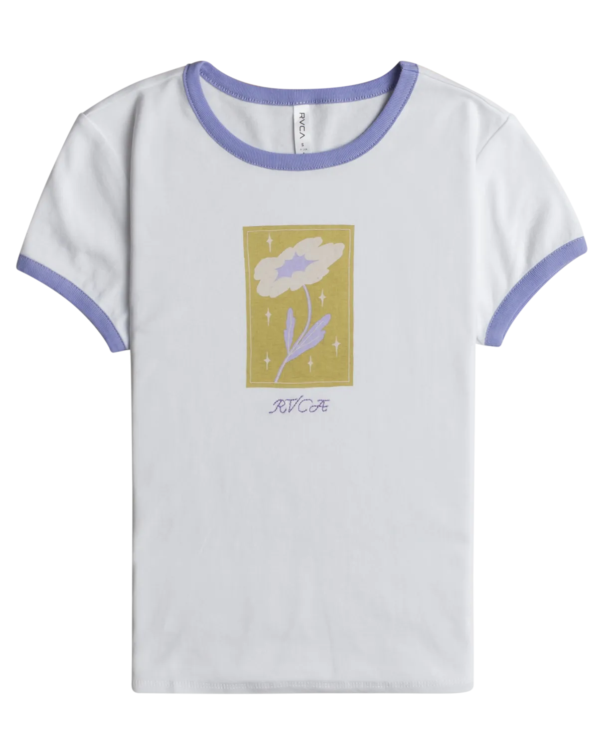 Gabrielle Monceaux Ringer T-Shirt in White