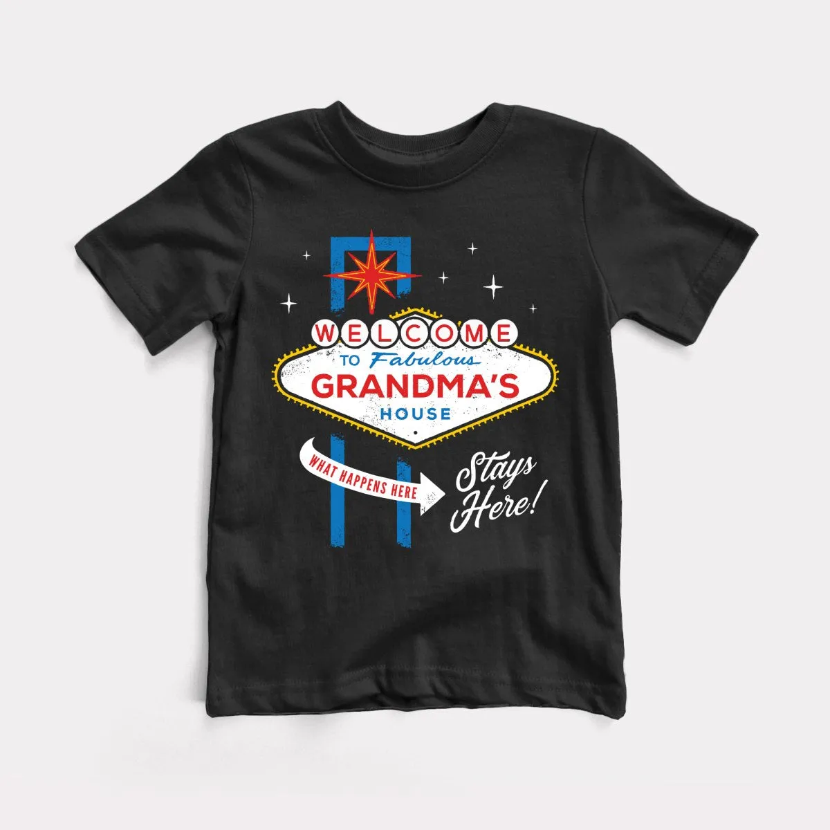 Grandma's Vegas Sign Toddler Tee