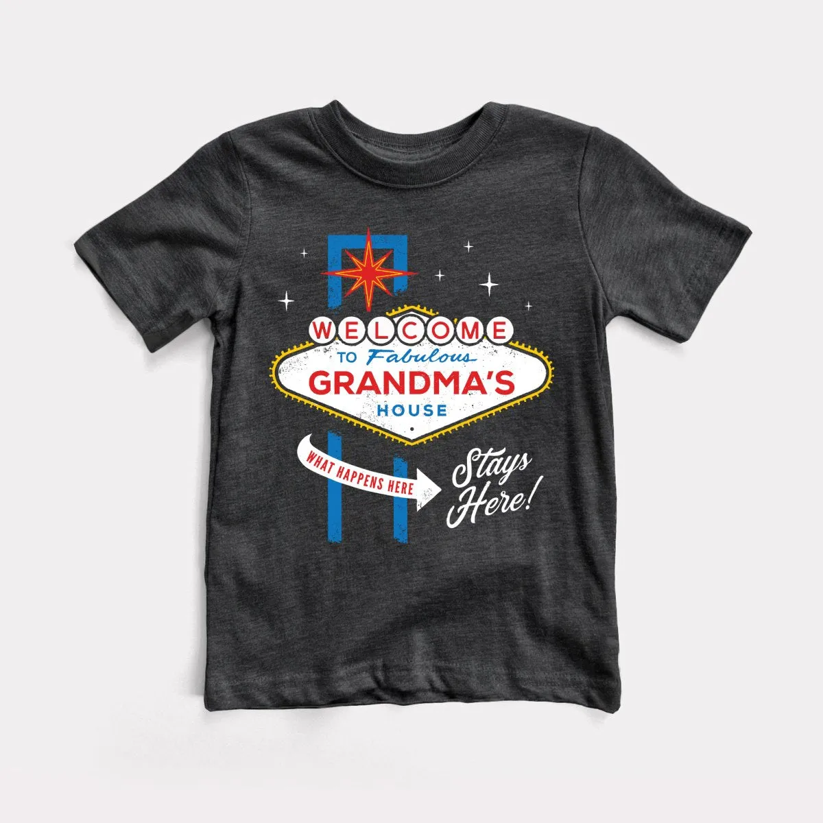 Grandma's Vegas Sign Toddler Tee