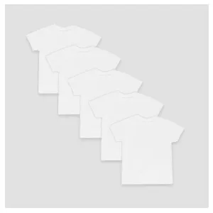 Hanes Boys' 5pk Crew Neck T-Shirt
