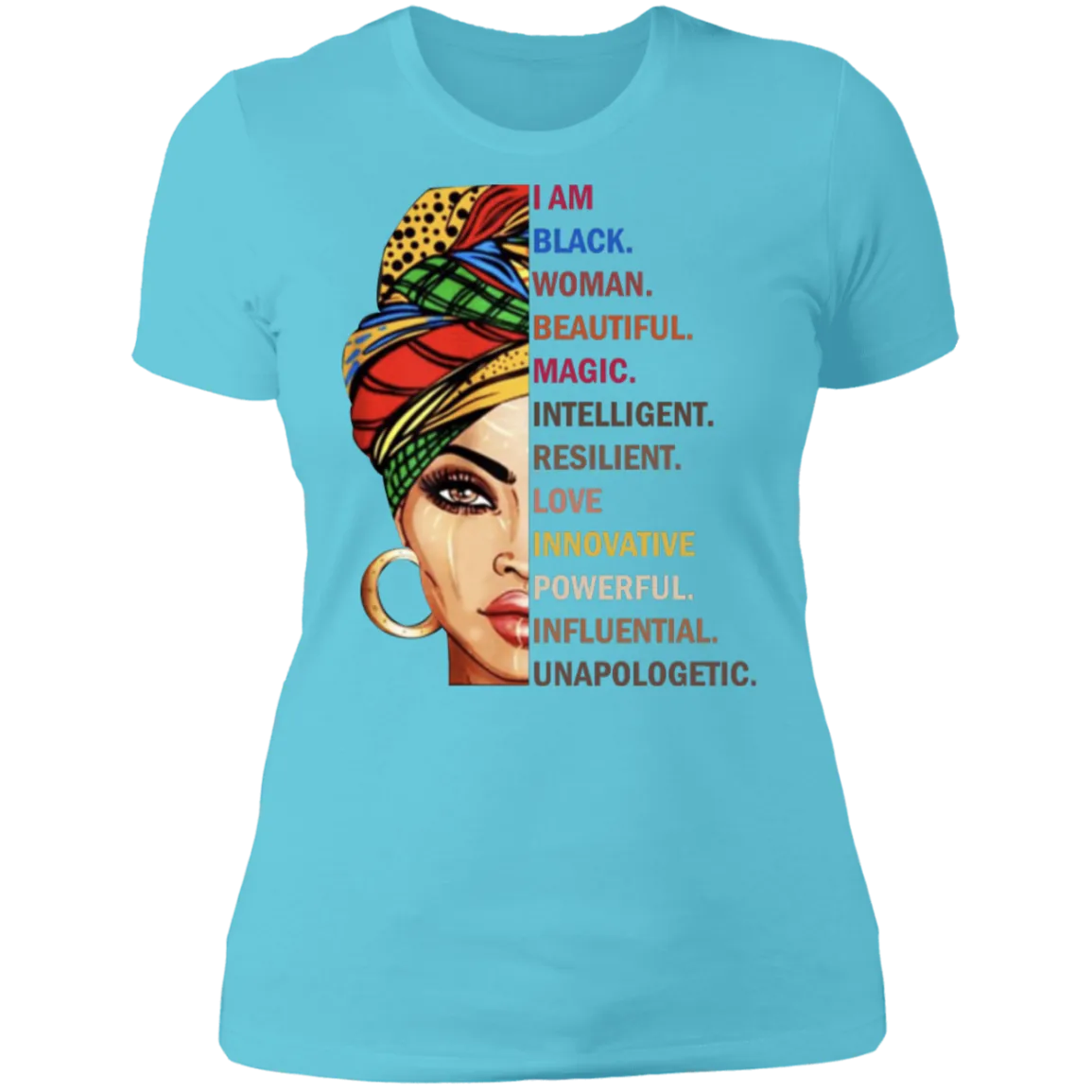 I Am A Black Woman - - Boyfriend T-Shirt