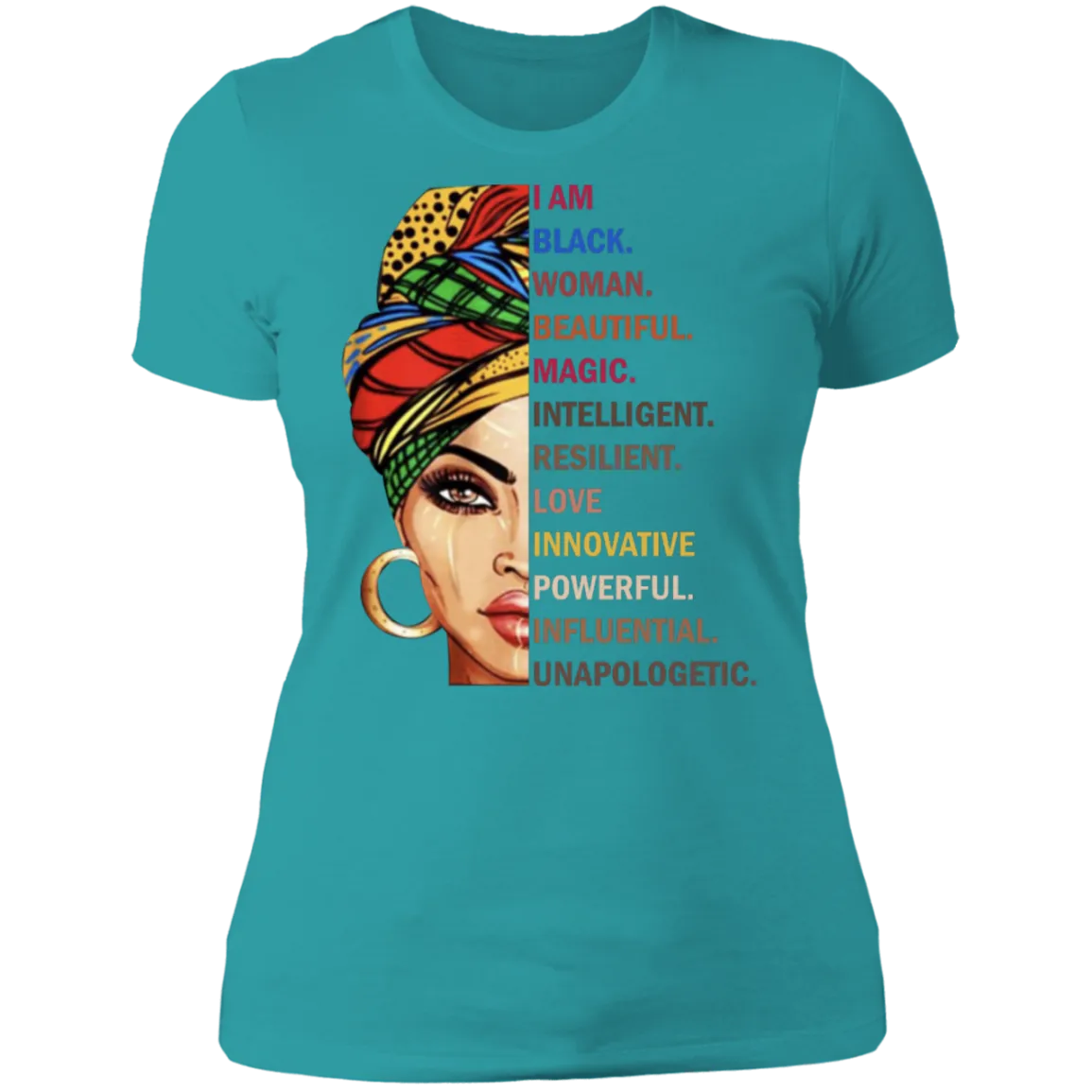 I Am A Black Woman - - Boyfriend T-Shirt