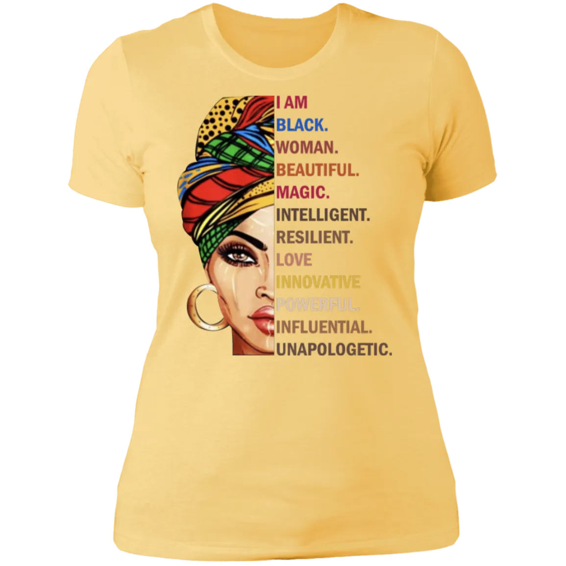 I Am A Black Woman - - Boyfriend T-Shirt