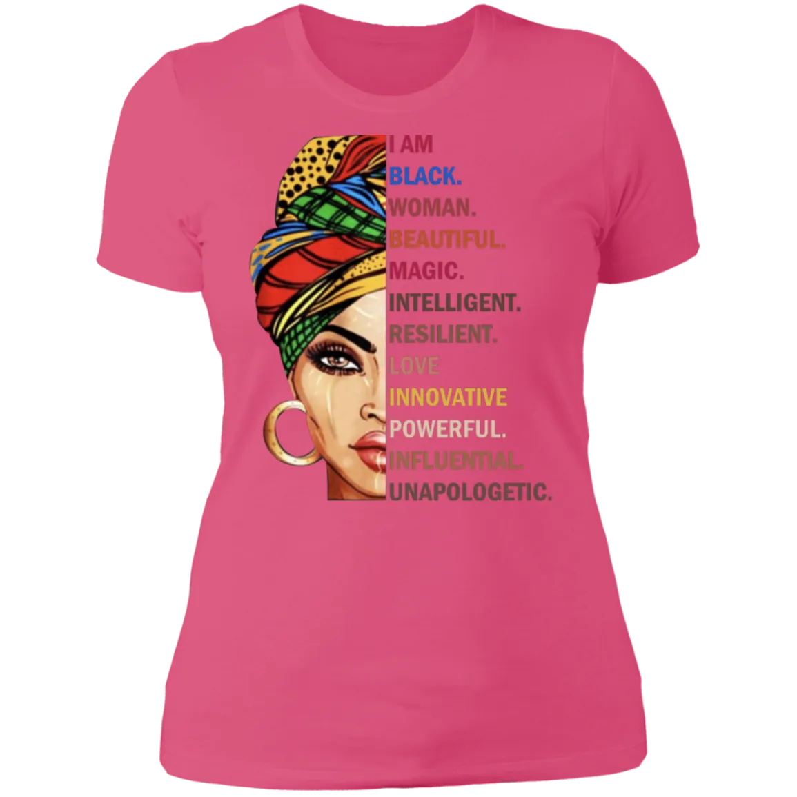 I Am A Black Woman - - Boyfriend T-Shirt