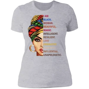 I Am A Black Woman - - Boyfriend T-Shirt