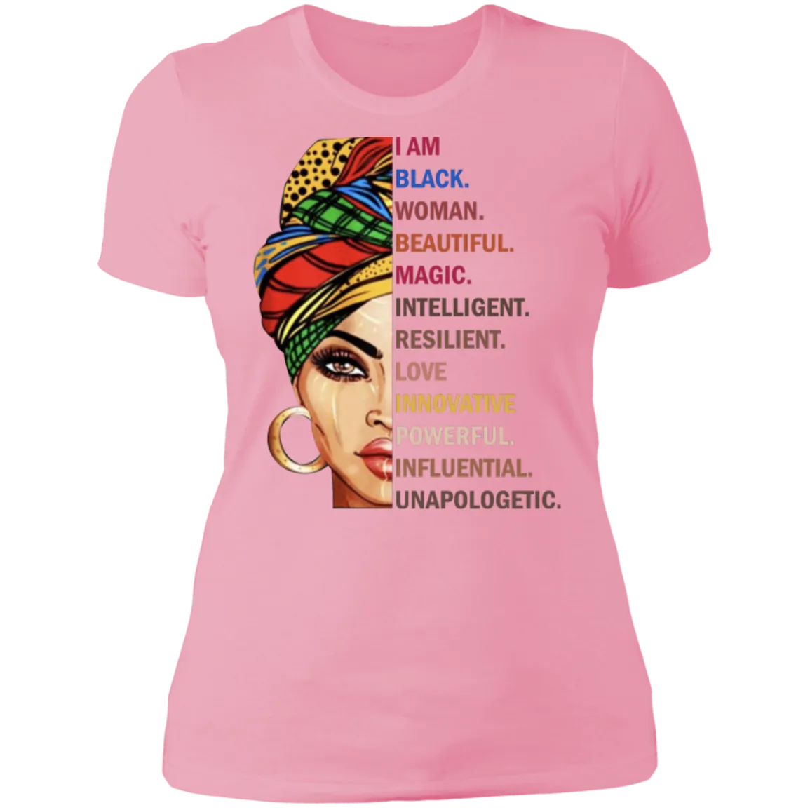 I Am A Black Woman - - Boyfriend T-Shirt