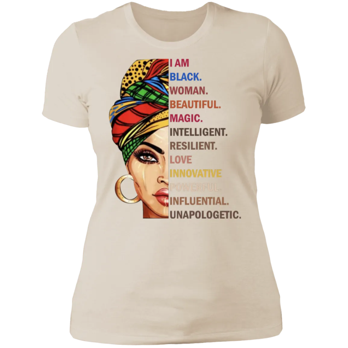 I Am A Black Woman - - Boyfriend T-Shirt