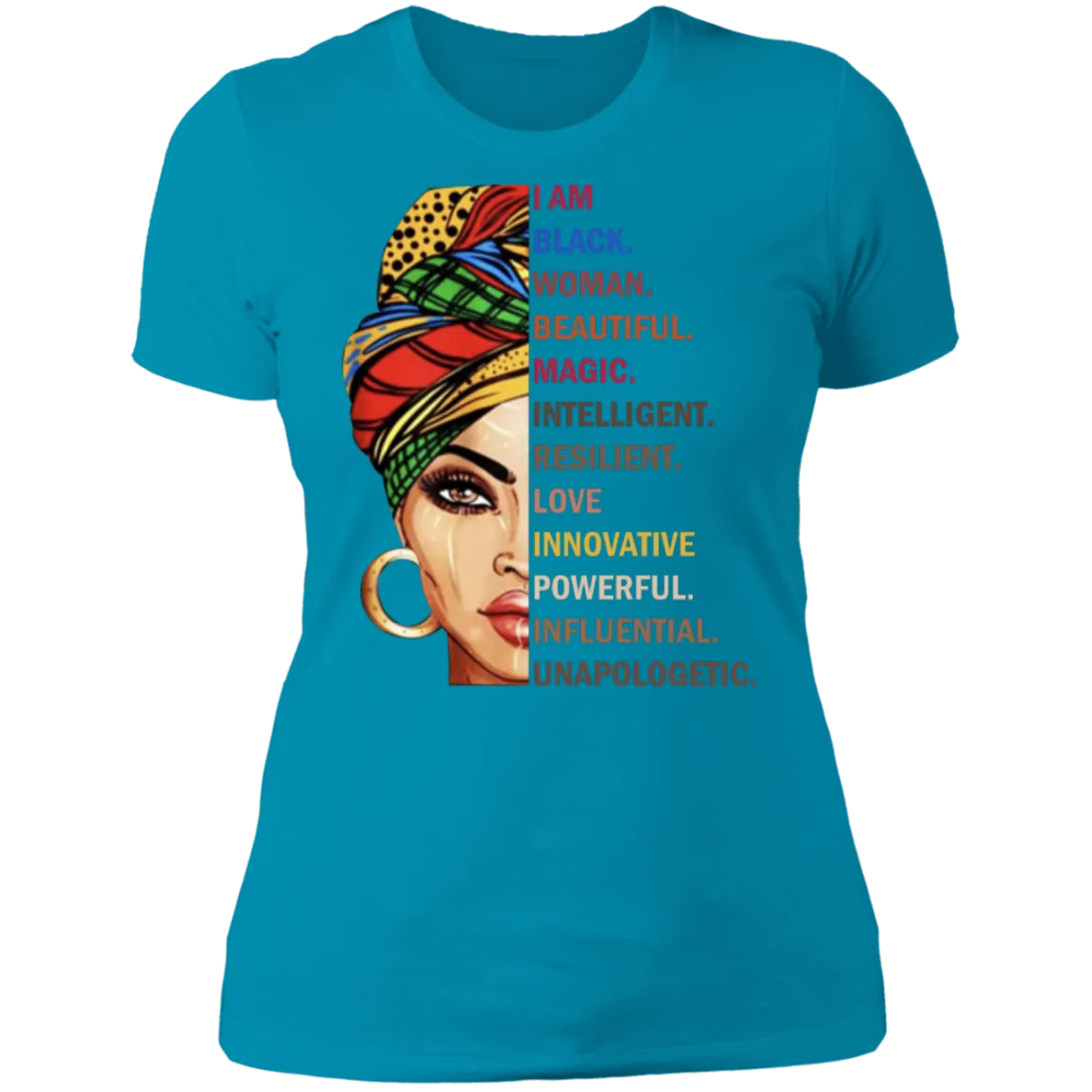 I Am A Black Woman - - Boyfriend T-Shirt
