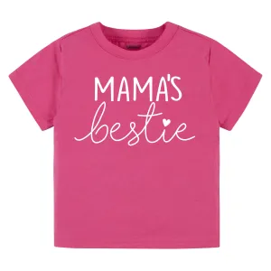 Infant & Toddler Girls "Mama's Bestie" Short Sleeve Tee