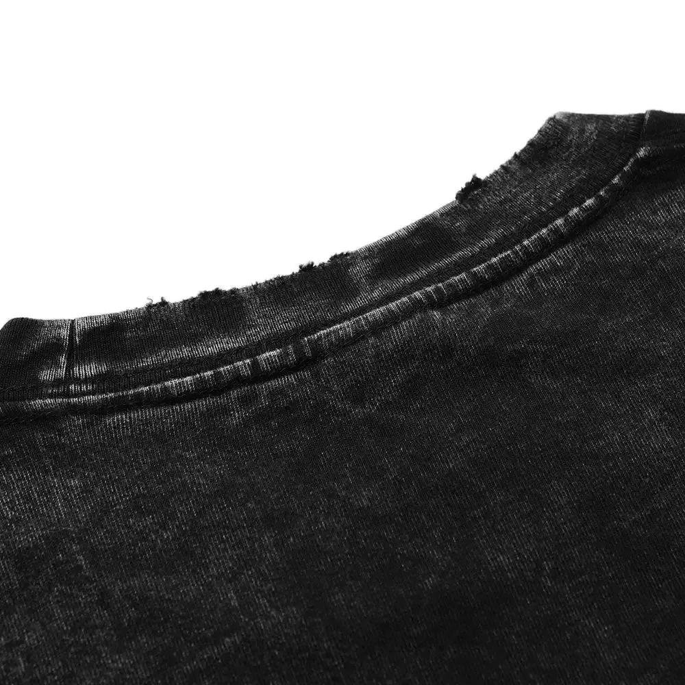 [KUJO] "Behind V2" Vintage Oversized T Shirt