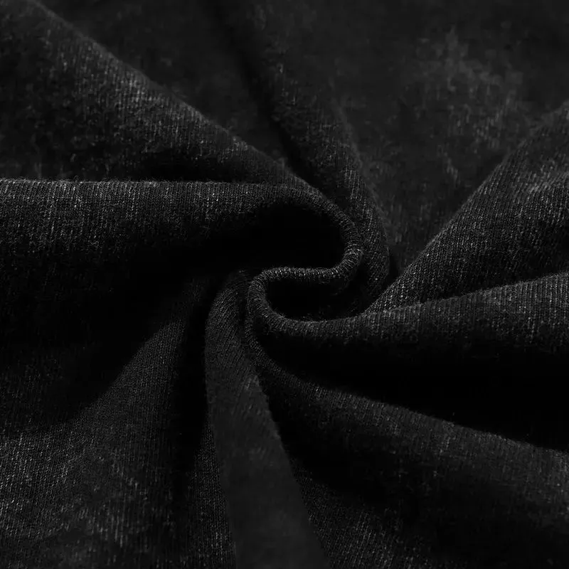[KUJO] "Behind V2" Vintage Oversized T Shirt