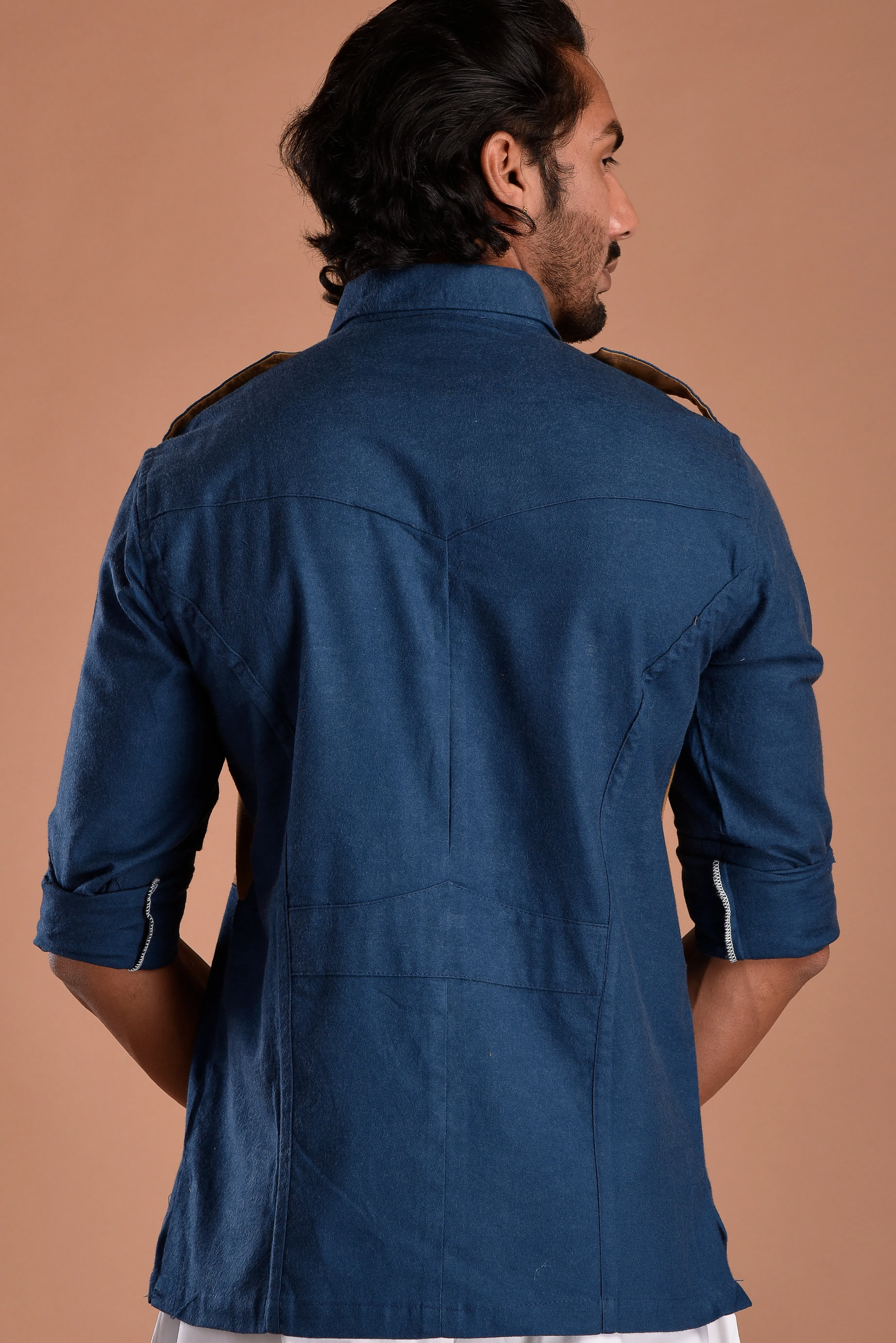 Lapis Blue Hunt in Style Shirt