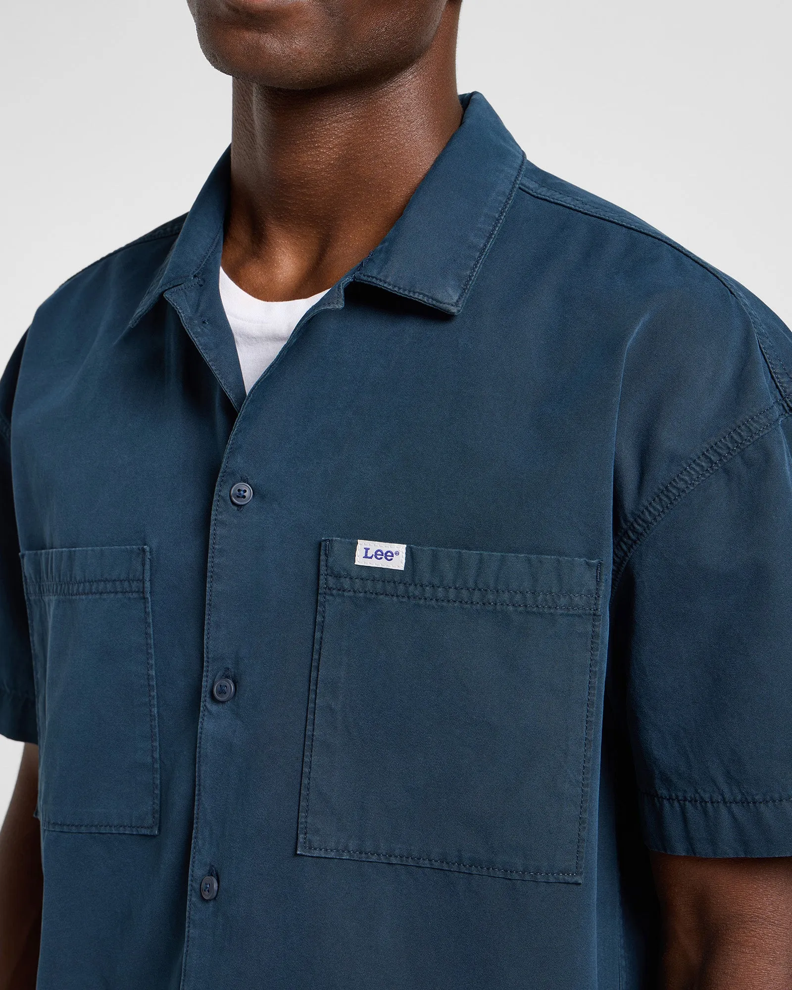 Lee Mechanic Shirt - Rivet Navy