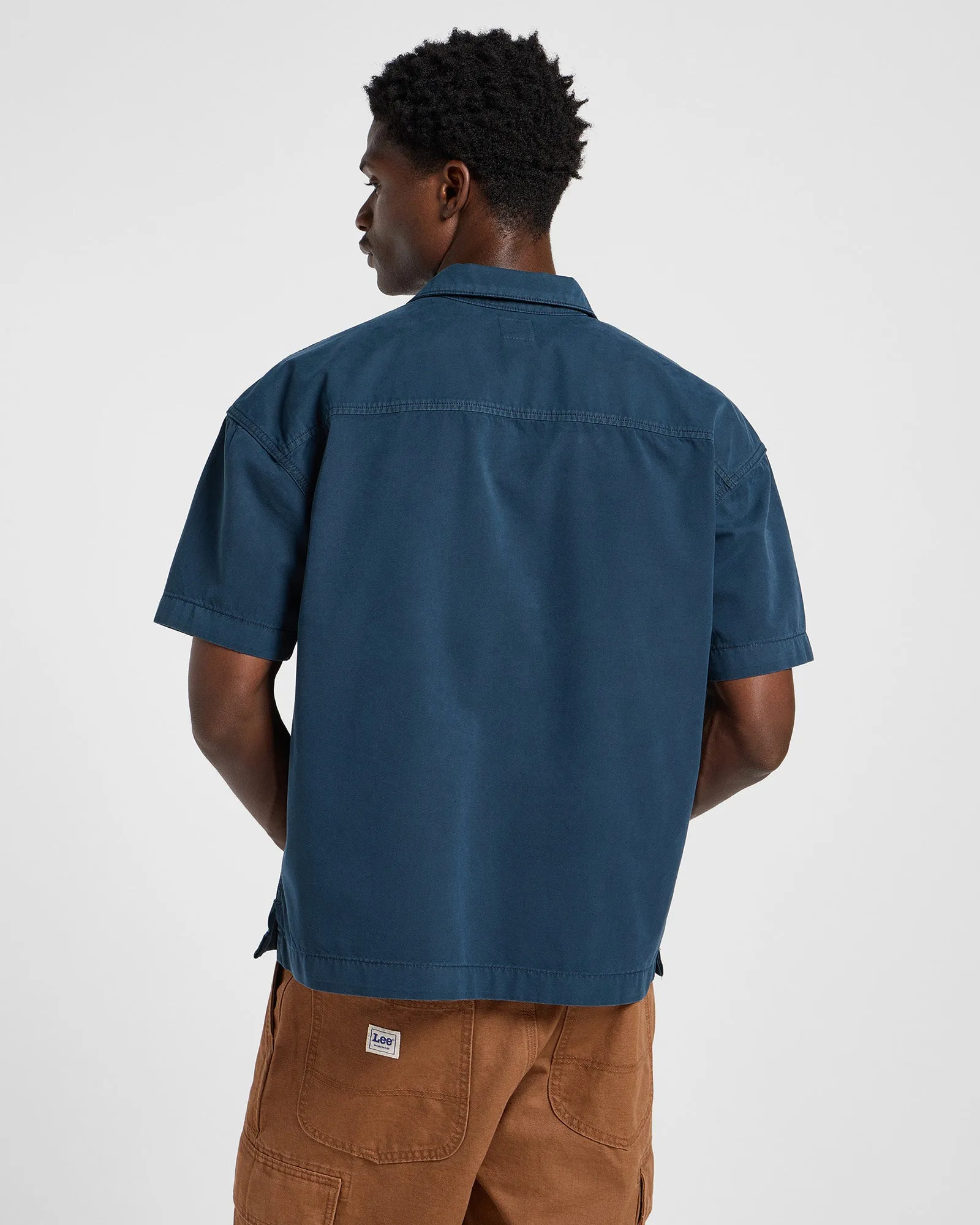 Lee Mechanic Shirt - Rivet Navy