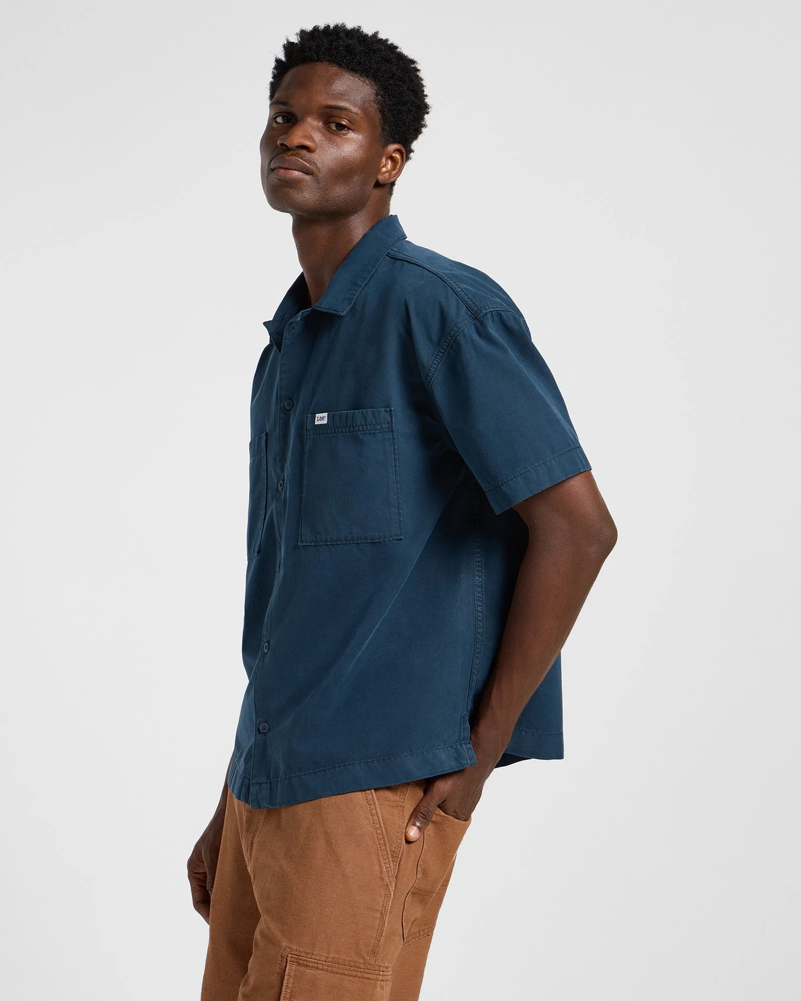 Lee Mechanic Shirt - Rivet Navy