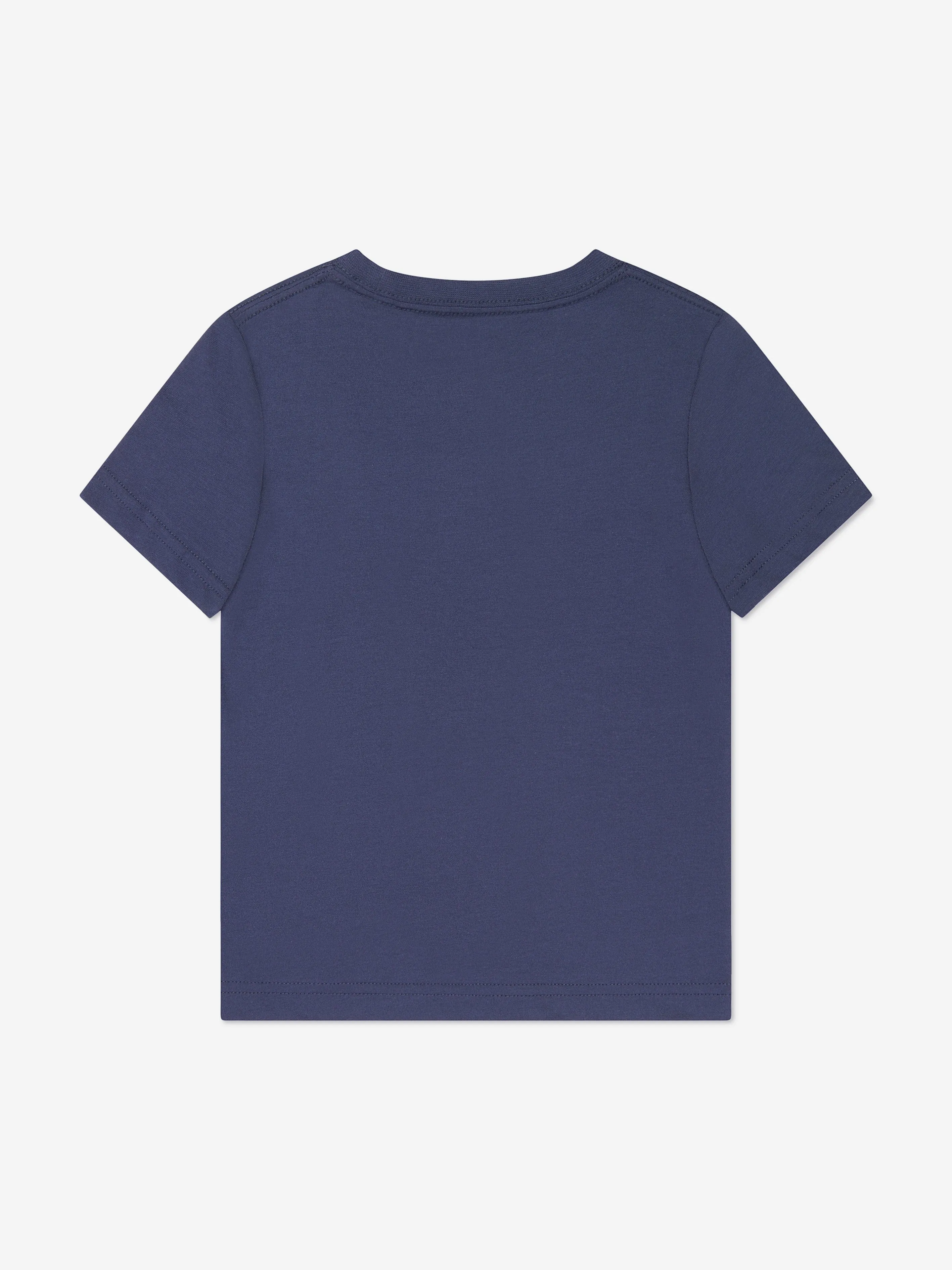 Levi's Wear Boys Layered Poster Logo T-Shirt in Blue