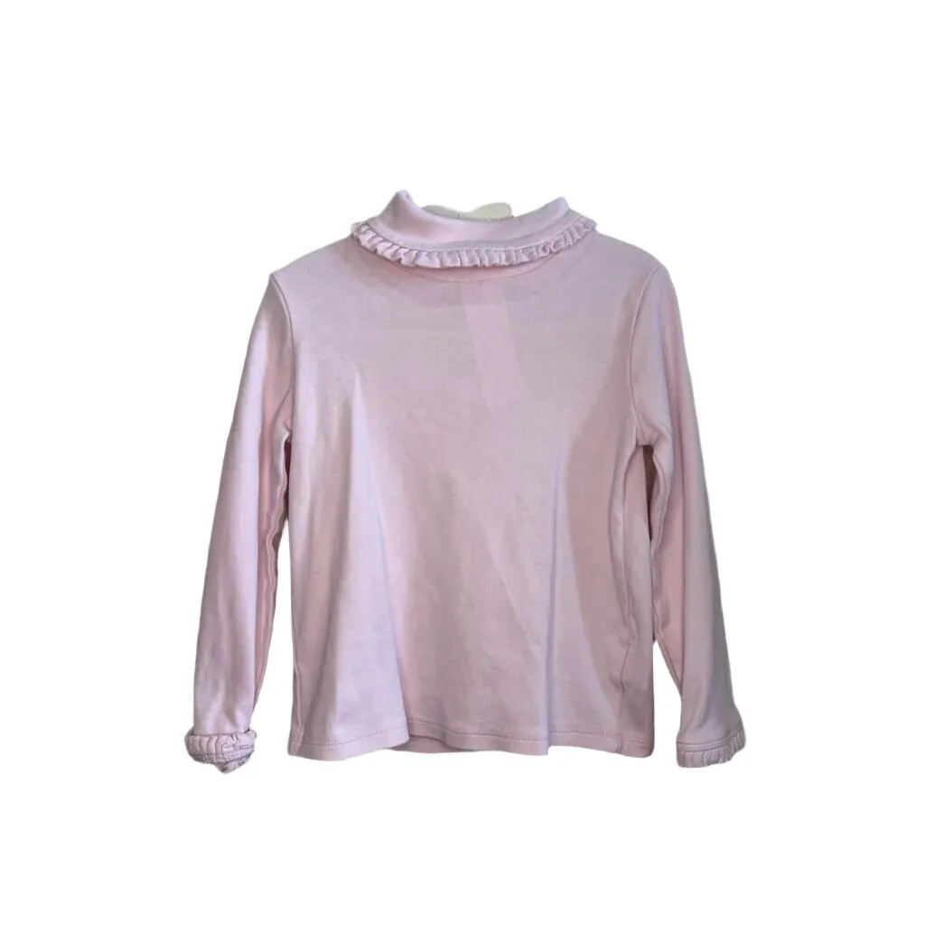 LS Ribbed Top / Ruffle Cuffs