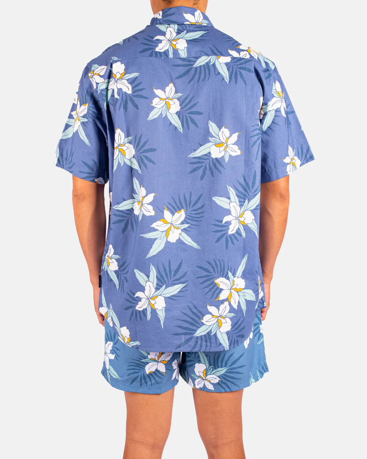 Mens Apero Classic Floral Short Sleeve Shirt
