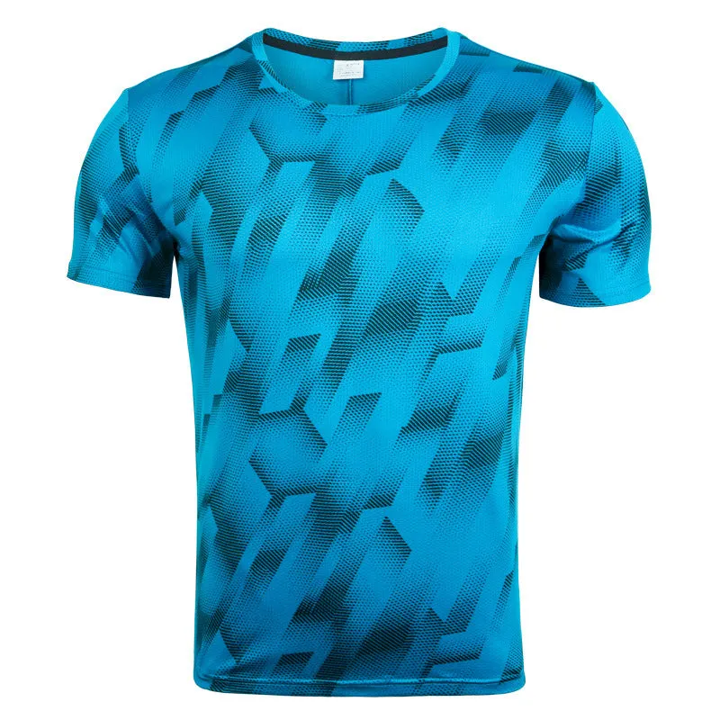 Mens Quick-drying Breathable Short Sleeve T-shirt