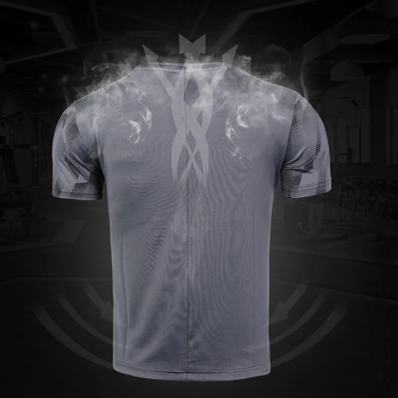 Mens Quick-drying Breathable Short Sleeve T-shirt
