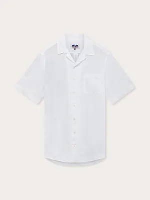 Men's White Arawak Linen Shirt